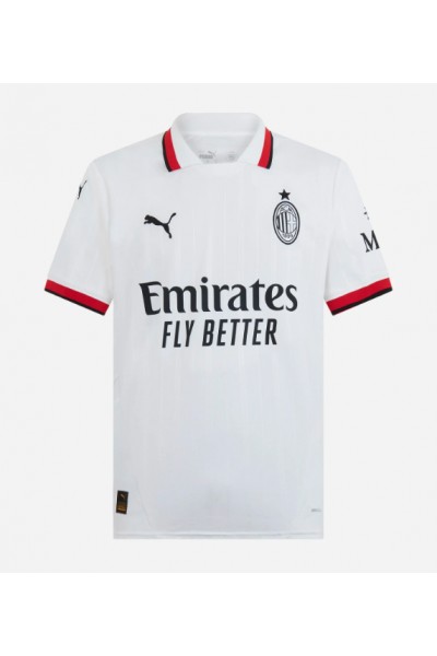 AC Milan Theo Hernandez #19 Fotballdrakt Borte Klær 2024-25 Korte ermer AC Milan Theo Hernandez #19 Fotballdrakt Borte Klær 2024-25 Korte ermer